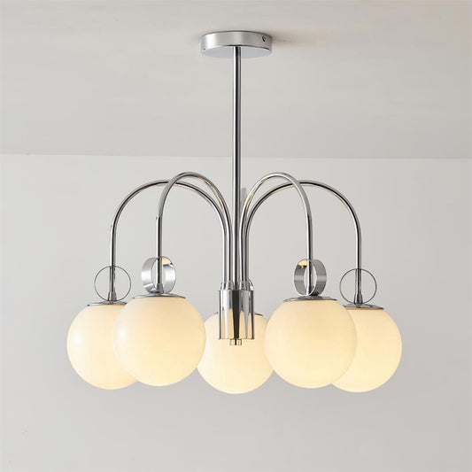 Carisa Collection Modern Chandelier with Adjustable Brightness & Elega