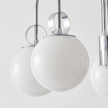 Carisa Collection Modern Chandelier with Adjustable Brightness & Elega