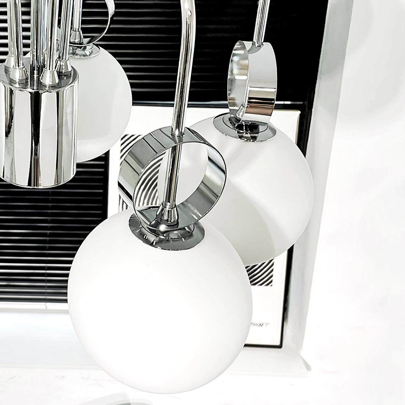 Carisa Collection Modern Chandelier with Adjustable Brightness & Elega