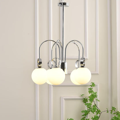 Carisa Collection Modern Chandelier with Adjustable Brightness & Elega