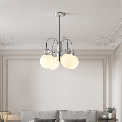 Carisa Collection Modern Chandelier with Adjustable Brightness & Elega