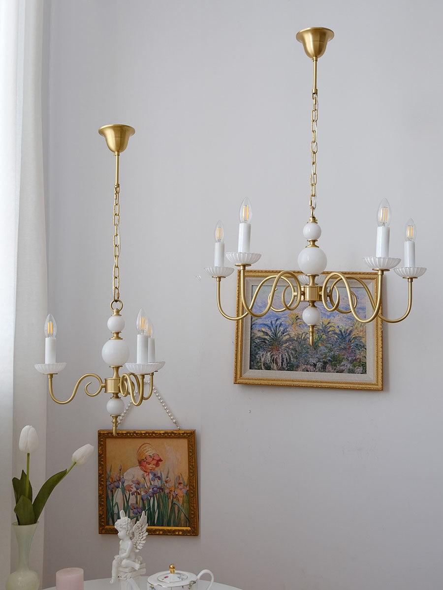 Carlita Crystal Chandelier - Elegant Lighting with Adjustable Height