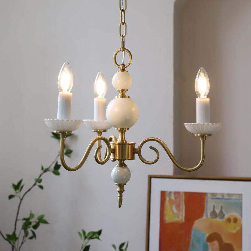 Carlita Crystal Chandelier - Elegant Lighting with Adjustable Height