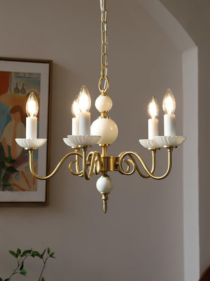 Carlita Crystal Chandelier - Elegant Lighting with Adjustable Height