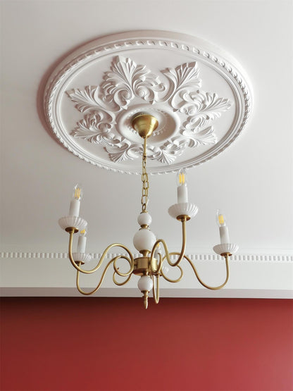 Carlita Crystal Chandelier - Elegant Lighting with Adjustable Height