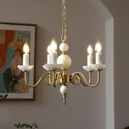 Carlita Crystal Chandelier - Elegant Lighting with Adjustable Height