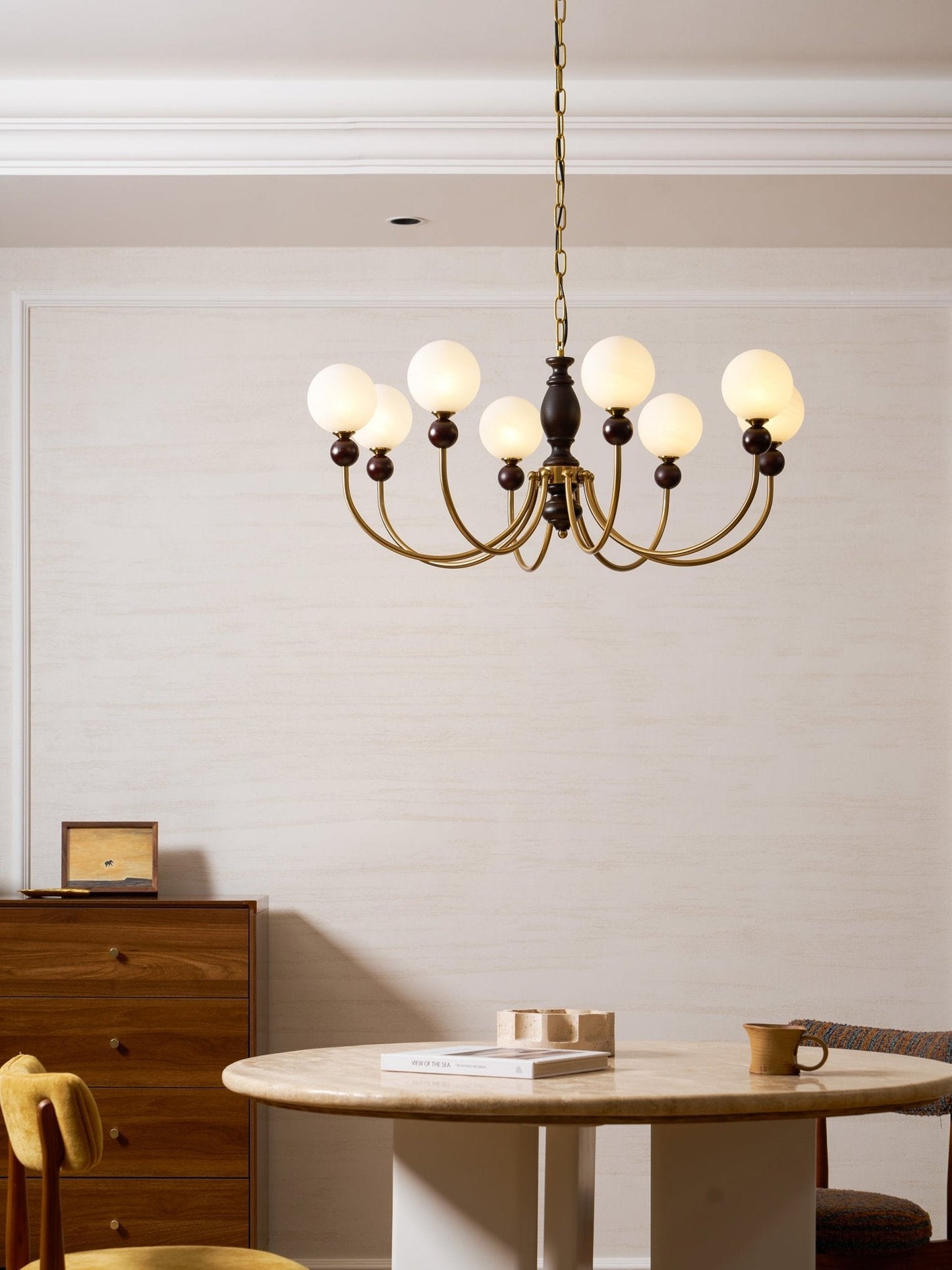 Carmina Orbital Chandelier - Modern Design with Adjustable Arms & LED