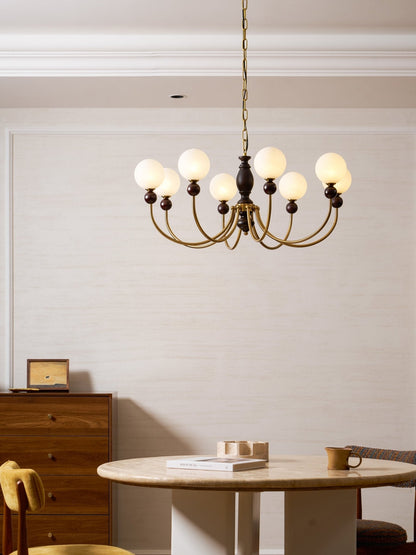 Carmina Orbital Chandelier - Modern Design with Adjustable Arms & LED