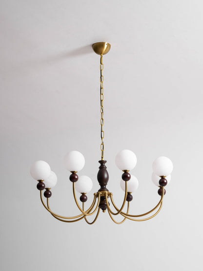 Carmina Orbital Chandelier - Modern Design with Adjustable Arms & LED