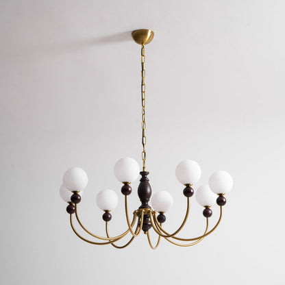 Carmina Orbital Chandelier - Modern Design with Adjustable Arms & LED