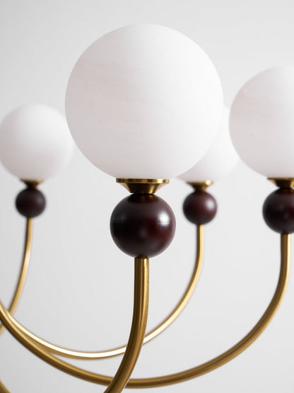 Carmina Orbital Chandelier - Modern Design with Adjustable Arms & LED