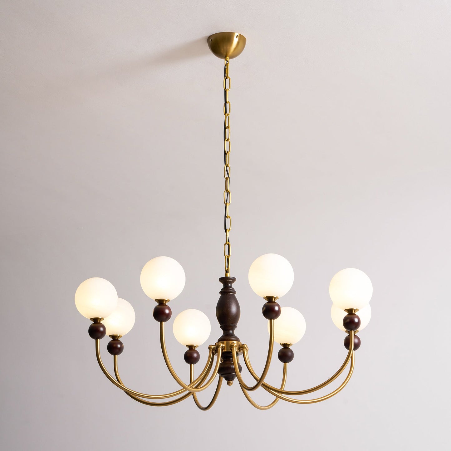 Carmina Orbital Chandelier - Modern Design with Adjustable Arms & LED