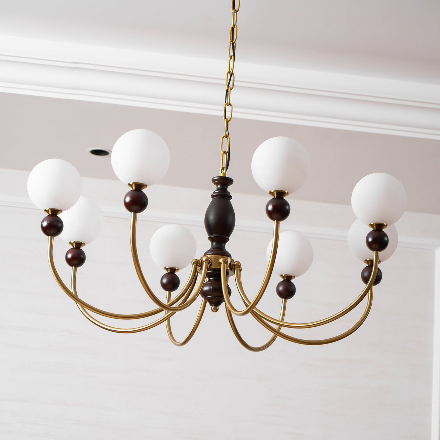 Carmina Orbital Chandelier - Modern Design with Adjustable Arms & LED