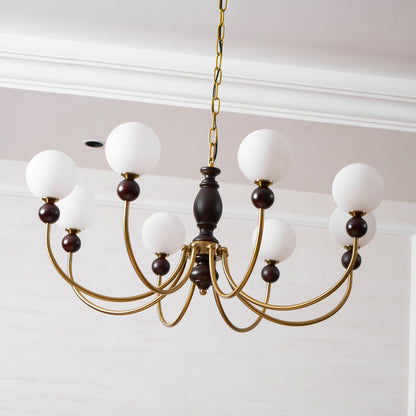 Carmina Orbital Chandelier - Modern Design with Adjustable Arms & LED