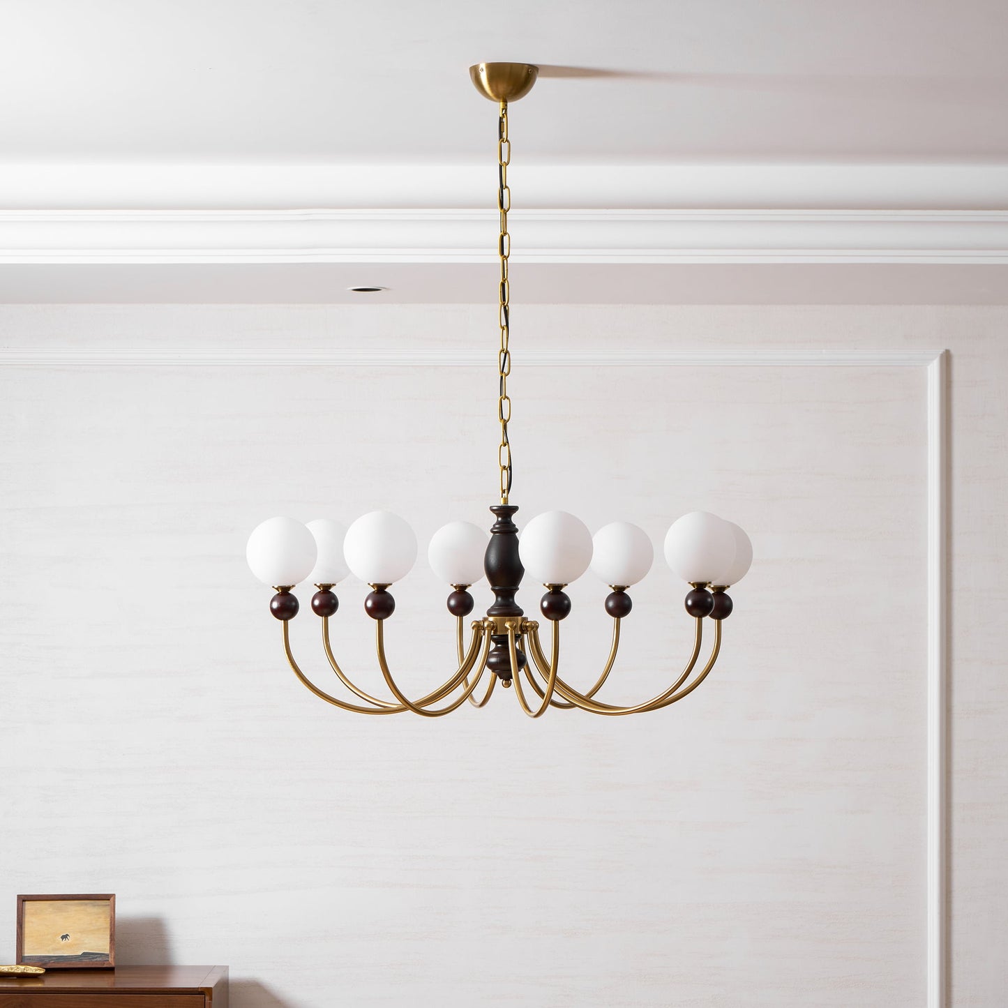 Carmina Orbital Chandelier - Modern Design with Adjustable Arms & LED