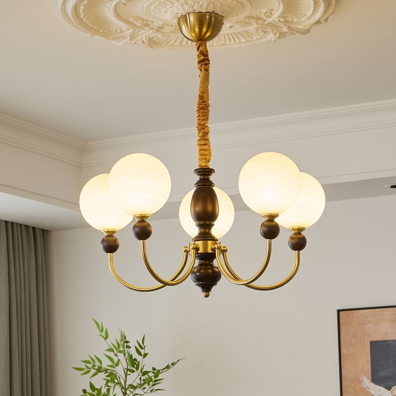 Carmina Orbital Chandelier - Modern Design with Adjustable Arms & LED