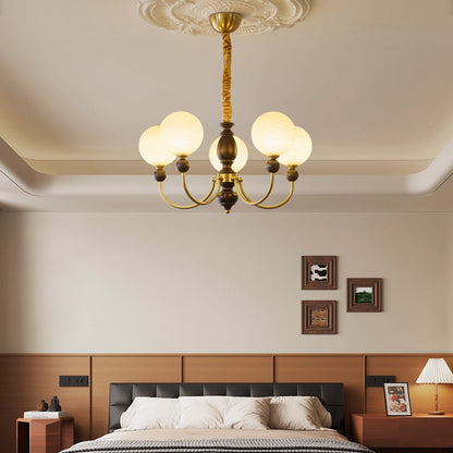 Carmina Orbital Chandelier - Modern Design with Adjustable Arms & LED