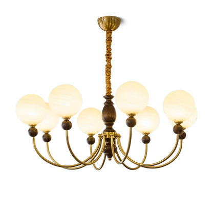 Carmina Orbital Chandelier - Modern Design with Adjustable Arms & LED