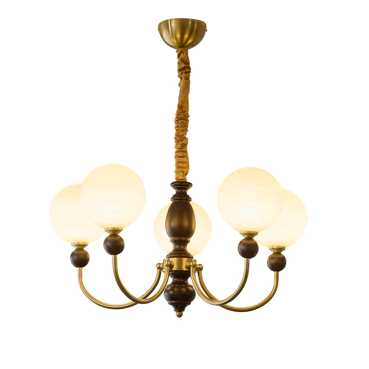 Carmina Orbital Chandelier - Modern Design with Adjustable Arms & LED