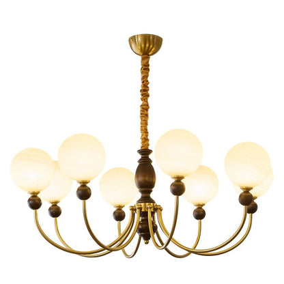 Carmina Orbital Chandelier - Modern Design with Adjustable Arms & LED