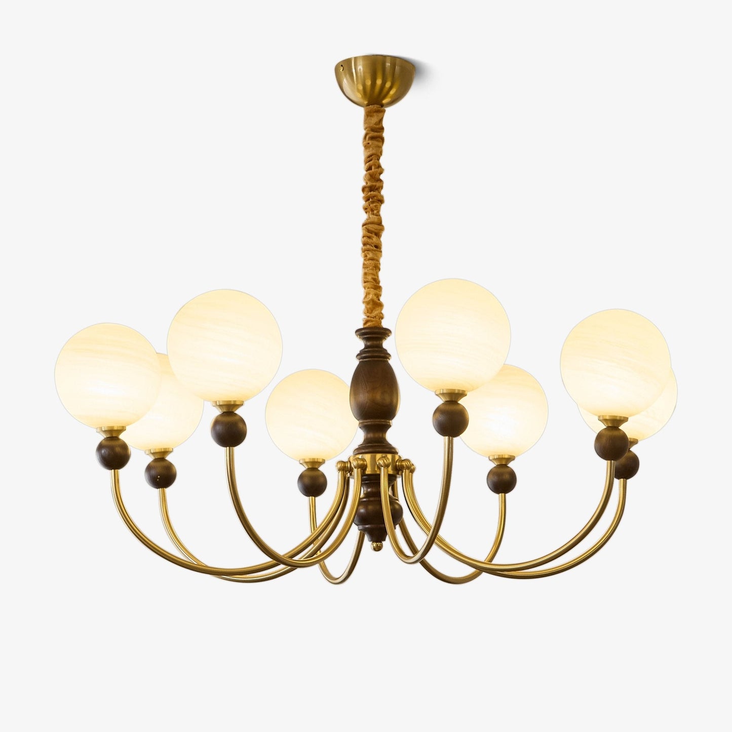 Carmina Orbital Chandelier - Modern Design with Adjustable Arms & LED
