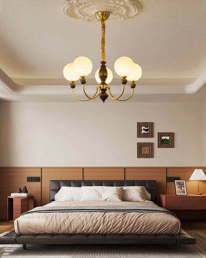 Carmina Orbital Chandelier - Modern Design with Adjustable Arms & LED
