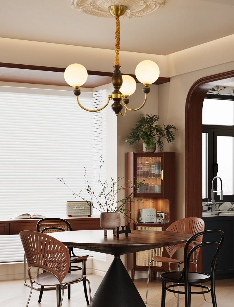 Carmina Orbital Chandelier - Modern Design with Adjustable Arms & LED