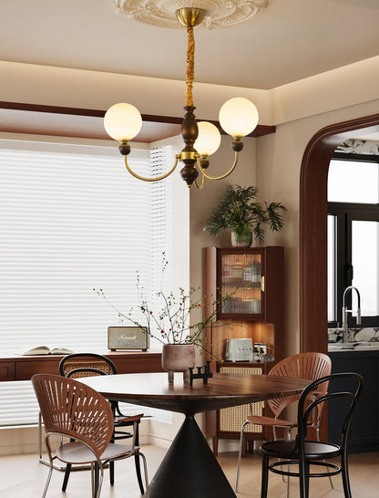 Carmina Orbital Chandelier - Modern Design with Adjustable Arms & LED