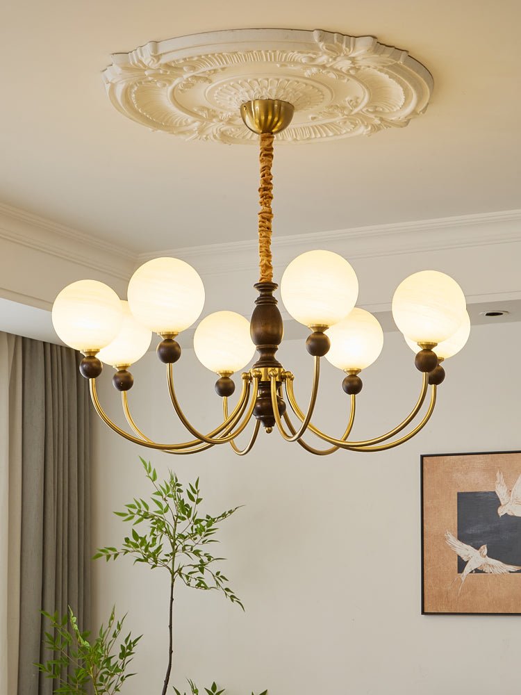 Carmina Orbital Chandelier - Modern Design with Adjustable Arms & LED