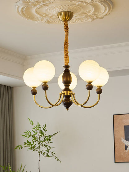 Carmina Orbital Chandelier - Modern Design with Adjustable Arms & LED