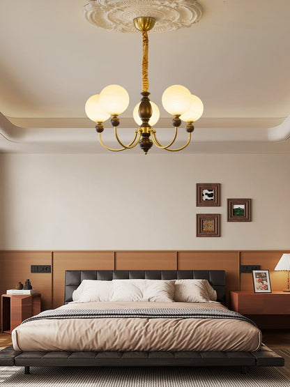 Carmina Orbital Chandelier - Modern Design with Adjustable Arms & LED