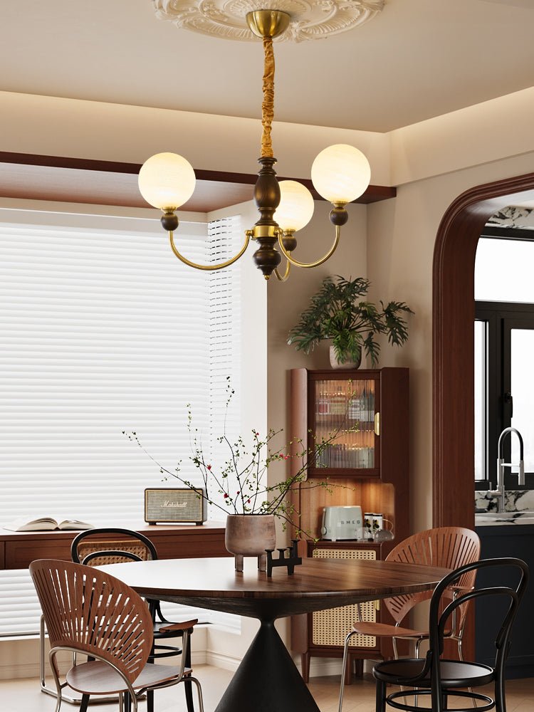 Carmina Orbital Chandelier - Modern Design with Adjustable Arms & LED