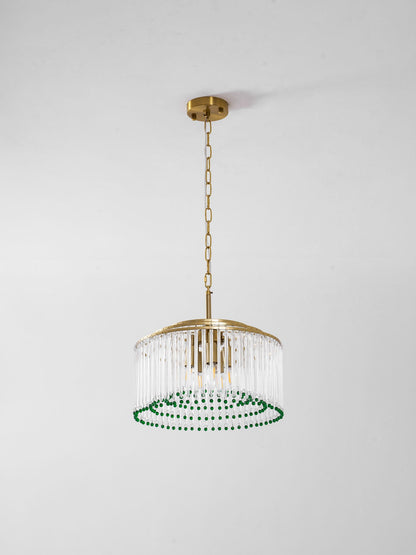 Casandra Crystal Chandelier - Elegant Design & Adjustable Height