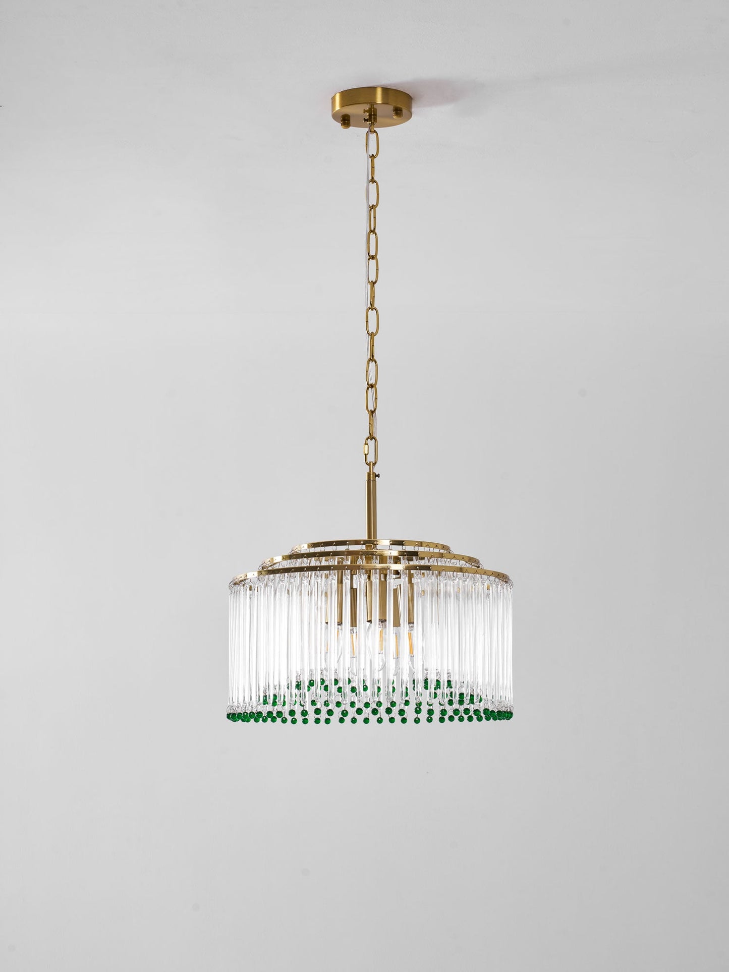 Casandra Crystal Chandelier - Elegant Design & Adjustable Height