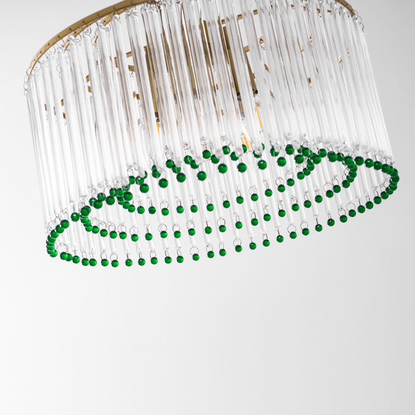 Casandra Crystal Chandelier - Elegant Design & Adjustable Height