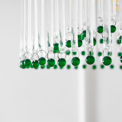 Casandra Crystal Chandelier - Elegant Design & Adjustable Height