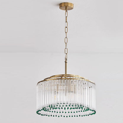 Casandra Crystal Chandelier - Elegant Design & Adjustable Height