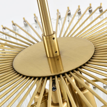 Cascada Spiral Clear Chandelier - Elegant Design, Energy Efficient LED