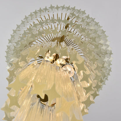 Cascada Spiral Clear Chandelier - Elegant Design, Energy Efficient LED