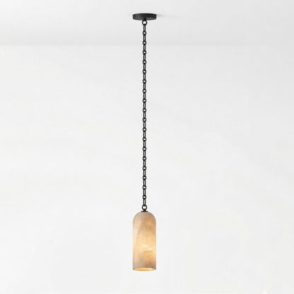 Cascading Chain Capsule Chandelier - Modern Design, Adjustable Height
