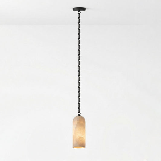 Cascading Chain Capsule Chandelier - Modern Design, Adjustable Height
