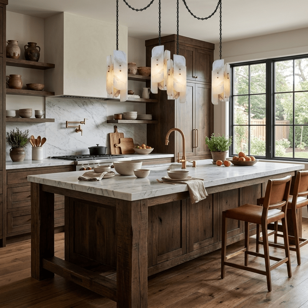 Cascading Chain Cluster Chandelier - Adjustable Height, Modern Design