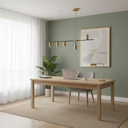 Cassandra Linear Chandelier - Modern Design with Adjustable Height & L