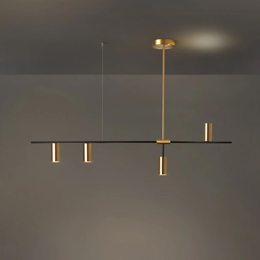 Cassandra Linear Chandelier - Modern Design with Adjustable Height & L