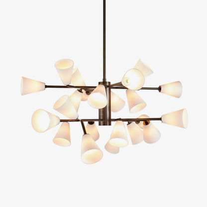 Cassius Chandelier - Elegant Lighting Fixture with Adjustable Brightne
