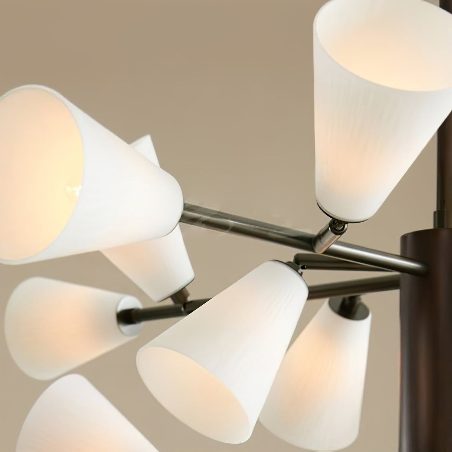 Cassius Chandelier - Elegant Lighting Fixture with Adjustable Brightne