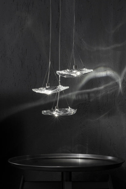 Manta Drift Chandelier - Modern Design with Adjustable Height & LED Li
