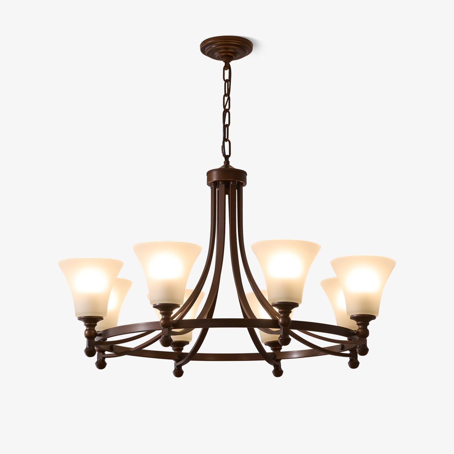 Celestine Glow Chandelier - Elegant Design with Adjustable Brightness