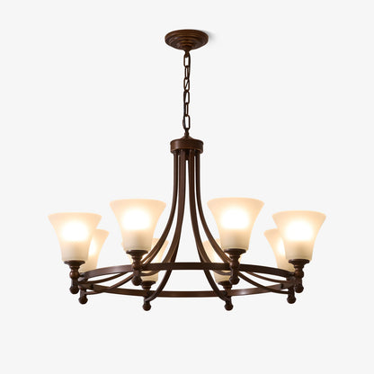 Celestine Glow Chandelier - Elegant Design with Adjustable Brightness