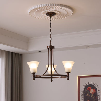 Celestine Glow Chandelier - Elegant Design with Adjustable Brightness